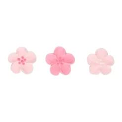 Leivontakoristeet|Kakkukuvat Ja Syötävät Koristetarrat>Confetti Oy, Moukarikuja 4 C 1, 4300 TUUSULA, www.confetti.fi FunCakes syötävä koriste, kukkalajitelma pinkki