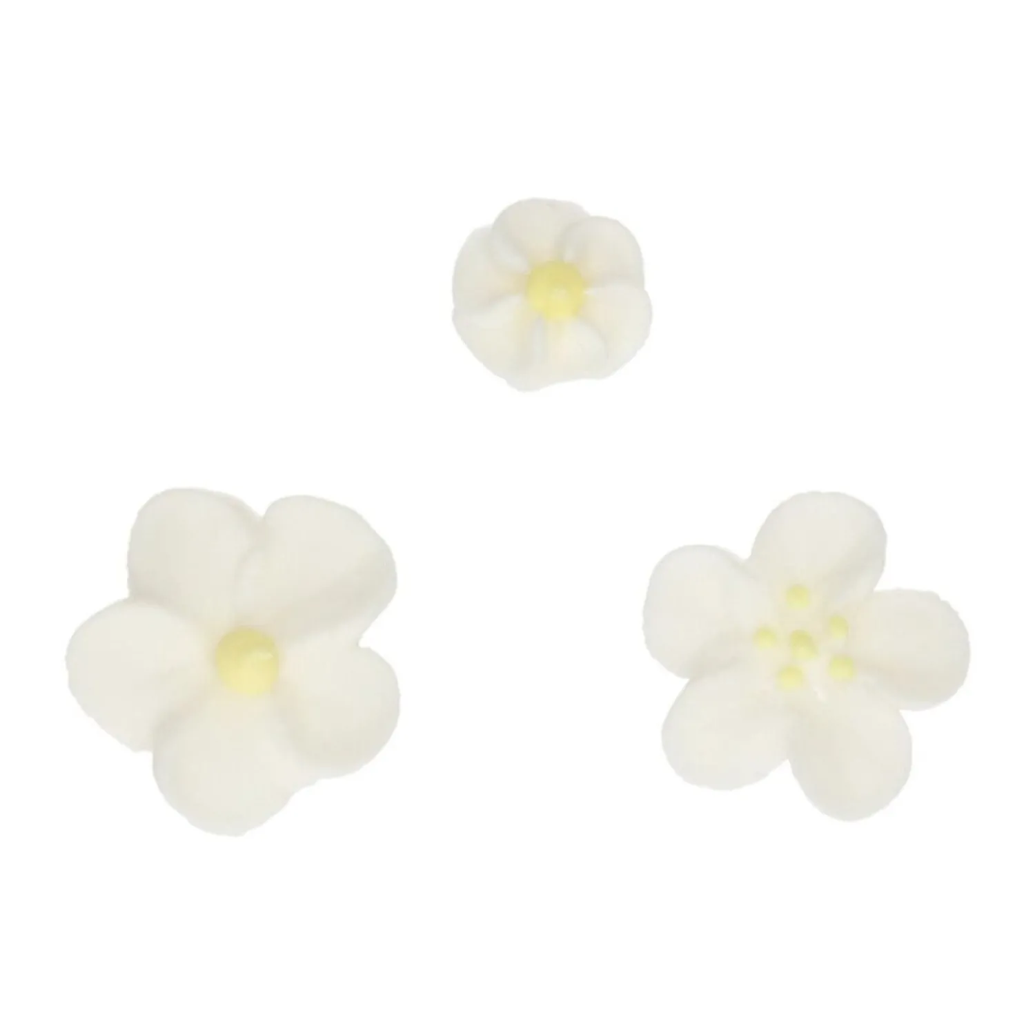 Häät|Häät>Confetti Oy, Moukarikuja 4 C 1, 4300 TUUSULA, www.confetti.fi FunCakes syötävä koriste, kukkalajitelma valkoinen/keltainen