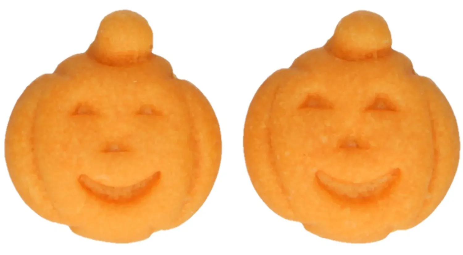Halloween|Leivontakoristeet>Juhlamaailma FunCakes syötävä koriste, kurpitsa 12 kpl/pkt