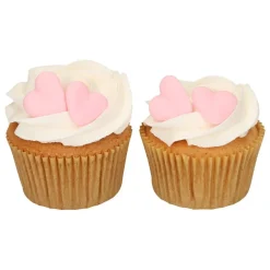 Häät|Häät>Confetti Oy, Moukarikuja 4 C 1, 4300 TUUSULA, www.confetti.fi FunCakes syötävä koriste, vaaleanpunaiset sydämet 8 kpl