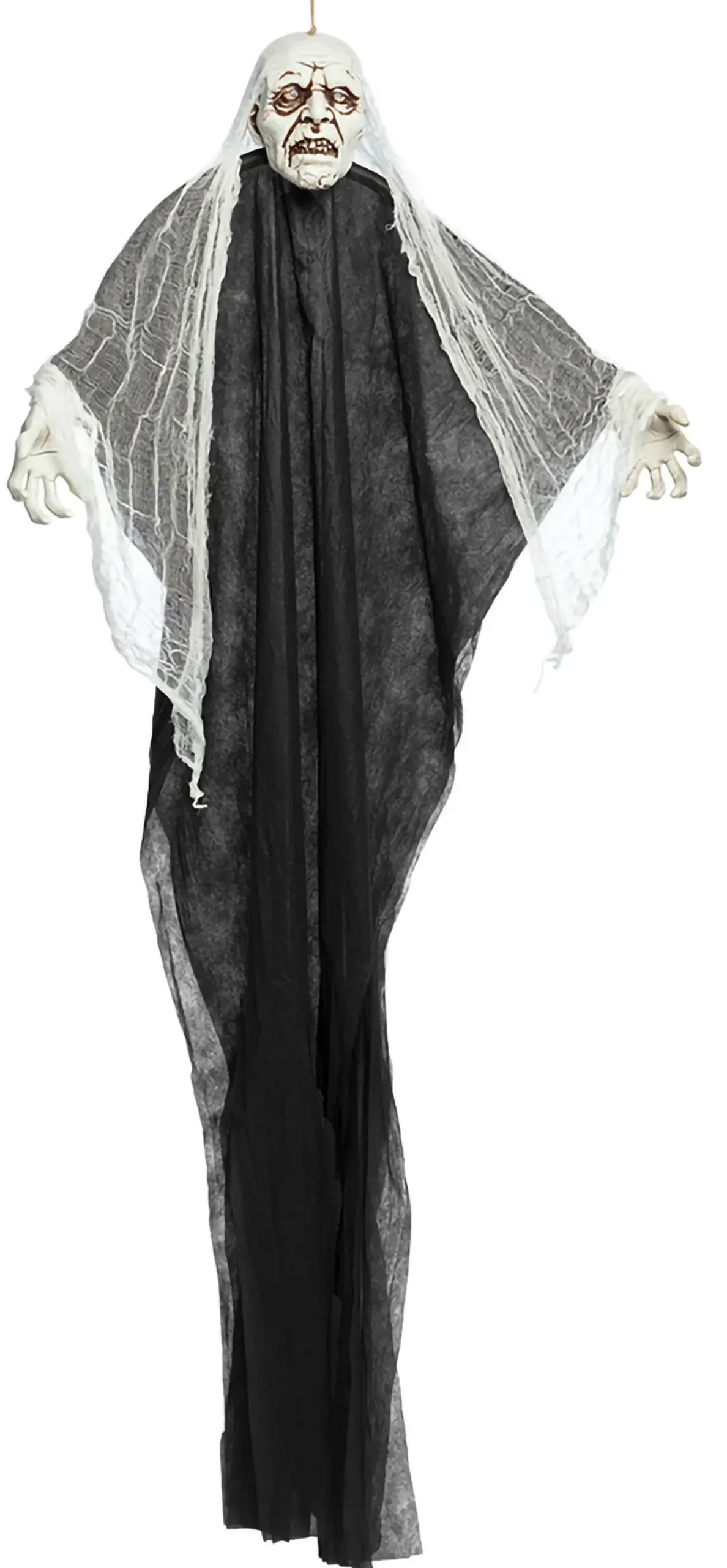 Ripustettavat Hahmot|Halloween>Boland Party Partners, P. O. Box 518, AK ALPHEN A/D RIJN, https://boland.eu Haamukoriste valolla ja äänellä 170 cm