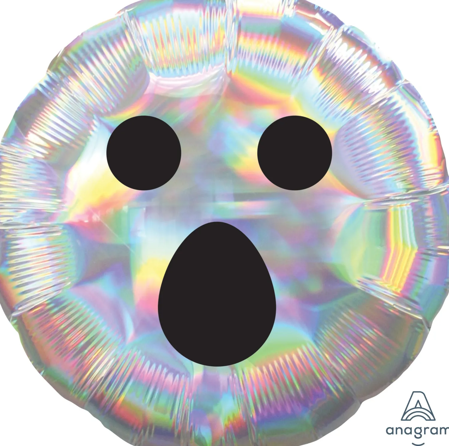 Pienet Foliopallot|Halloween>Anagram International Inc, 7700 Anagram Drive, MN 55344-7307, USA, http://www.anagramballoons.com/ Haamu sateenkaaren värssä kuultava foliopallo