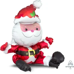 Joulu|Erikoisilmapallot>Anagram International Inc, 7700 Anagram Drive, MN 55344-7307, USA, http://www.anagramballoons.com/ Halaava joulupukki, puhallettava erikoisfoliopallo