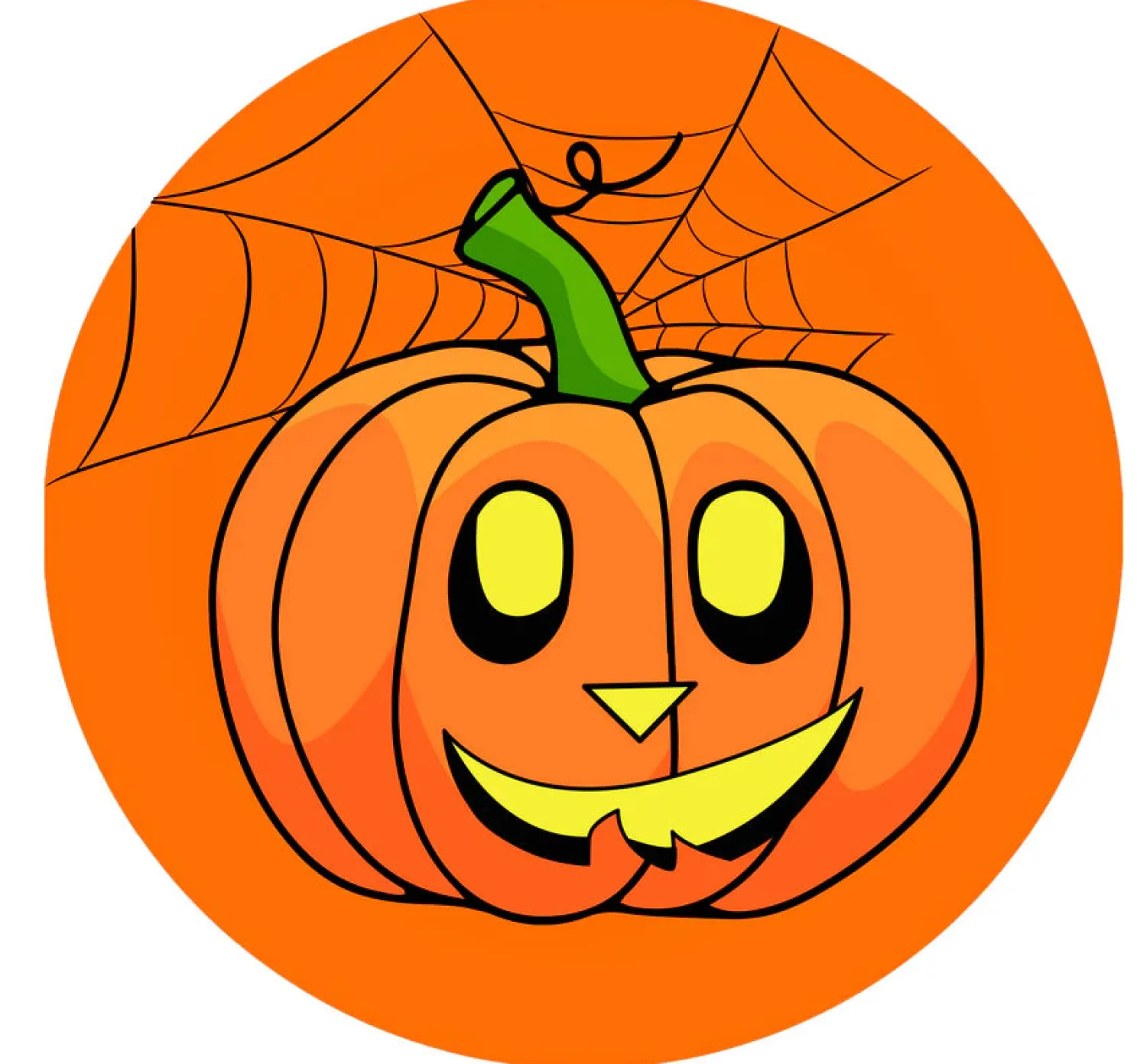 Lautaset|Halloween>PAW Sp. z o.o., Nektarowa 9, 62-002 Suchy Las, www.paw.pl Halloween kurpitsa pahvilautanen 23 cm 10 kpl/pkt