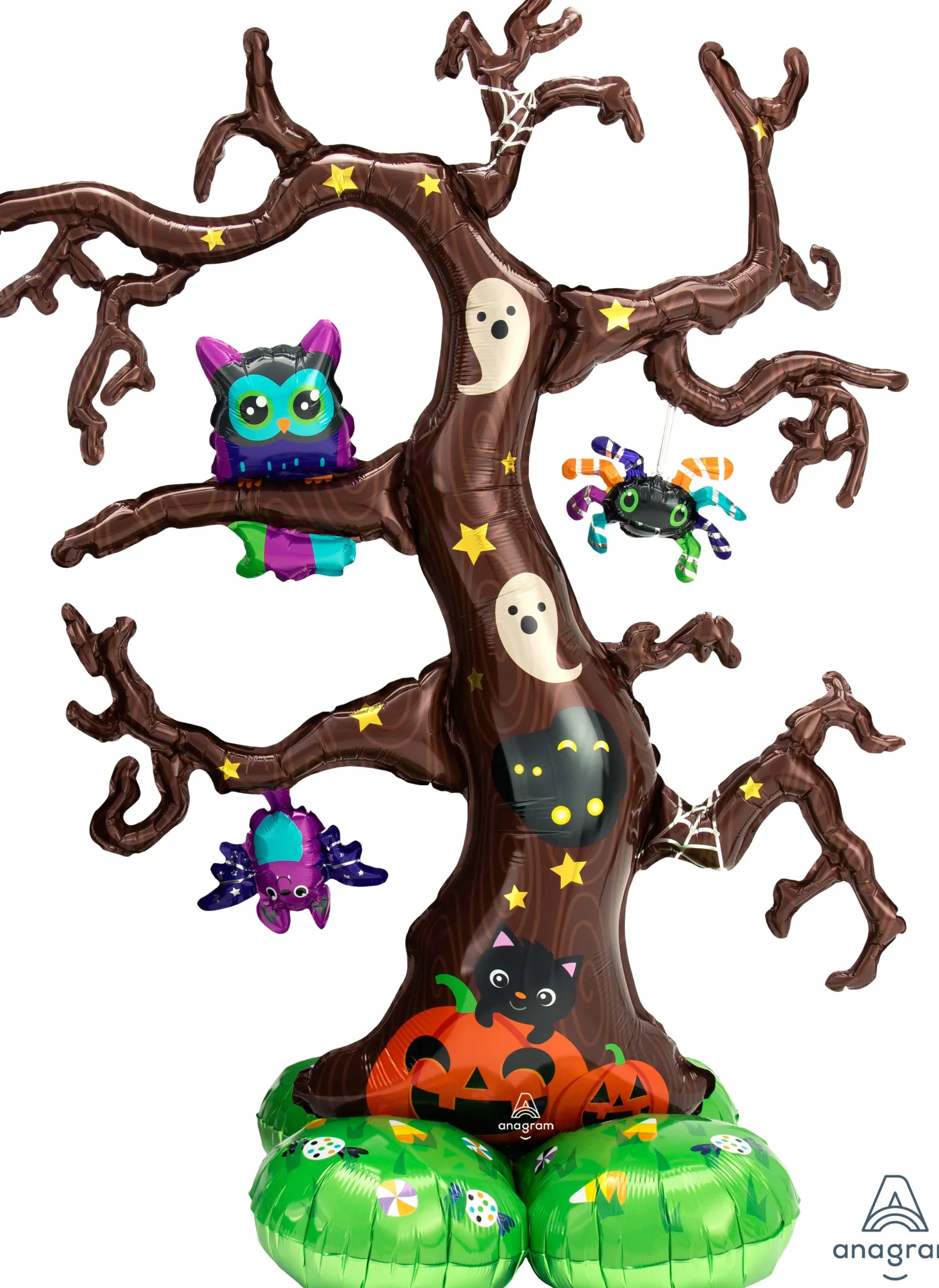 Erikoisilmapallot|Halloween>Anagram International Inc, 7700 Anagram Drive, MN 55344-7307, USA, http://www.anagramballoons.com/ Halloween puu ilmatäytteinen foliopallo 125 cm
