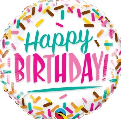 Pienet Foliopallot> Happy Birthday foliopallo