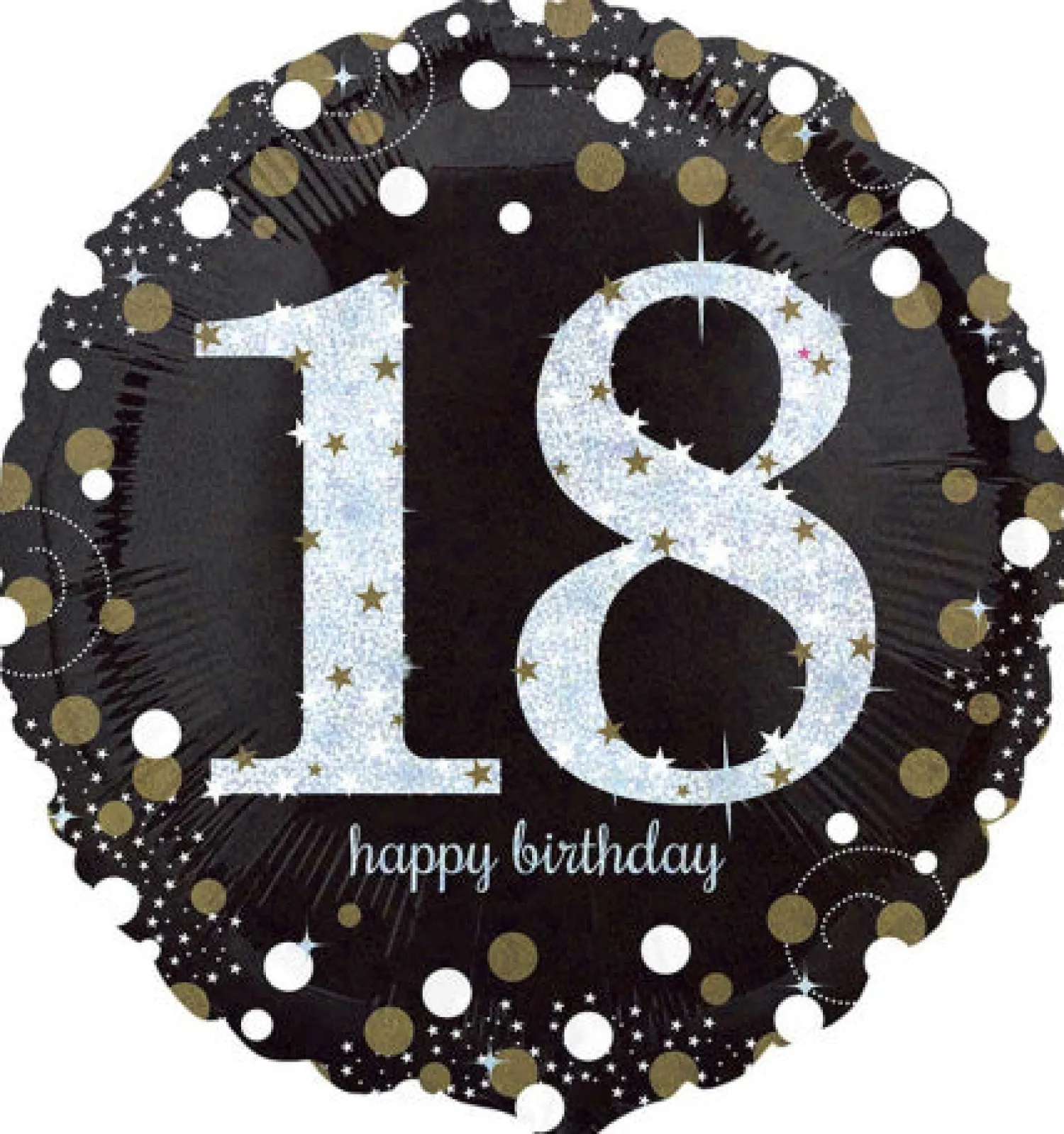 Syntymäpäivät|Syntymäpäivät>Anagram International Inc, 7700 Anagram Drive, MN 55344-7307, USA, http://www.anagramballoons.com/ Happy Birthday 18 foliopallo