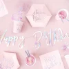 Muut Ripustettavat Koristeet|Viiri- Ja Kirjainnauhat>PartyDeco sp. z o.o. sp. k., ul. Kolumba 1, 70-035 Szczecin, www.partydeco.com Happy Birthday kirjainnauha kuultoväri