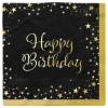 Syntymäpäivät|Syntymäpäivät>Juhlamaailma Happy Birthday, suuri lautasliina 16 kpl/pkt