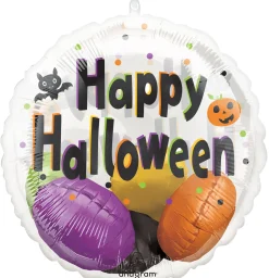 Erikoisilmapallot>Anagram International Inc, 7700 Anagram Drive, MN 55344-7307, USA, http://www.anagramballoons.com/ Happy Halloween Insider foliopallo