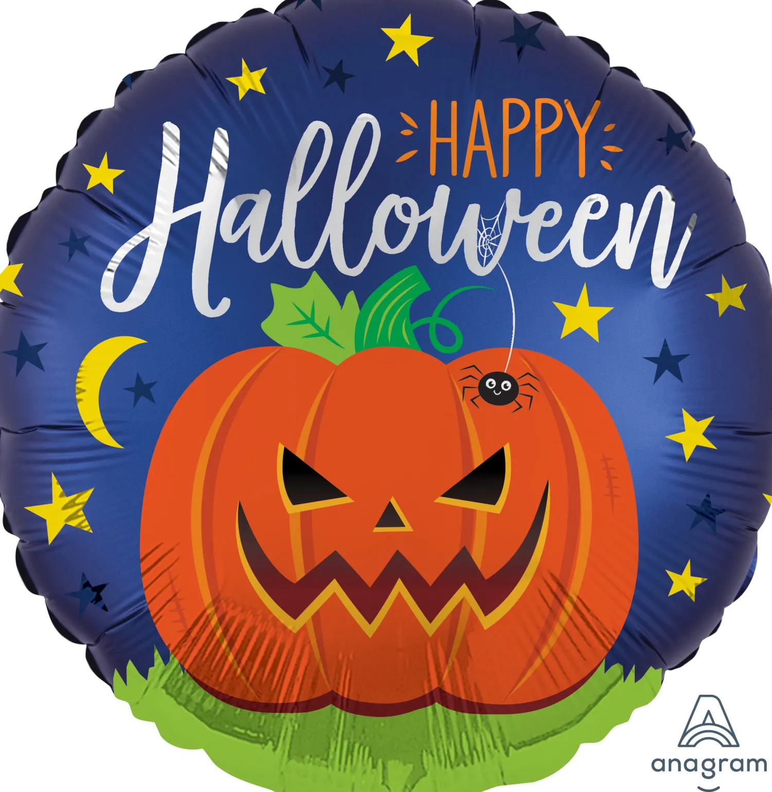 Pienet Foliopallot|Halloween>Anagram International Inc, 7700 Anagram Drive, MN 55344-7307, USA, http://www.anagramballoons.com/ Happy Halloween kurpitsa foliopallo