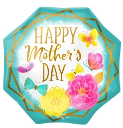 Äitienpäivä|Äitienpäivä>Anagram International Inc, 7700 Anagram Drive, MN 55344-7307, USA, http://www.anagramballoons.com/ Happy Mothers day muotofoliopallo