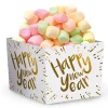 Herkkupussit, Kipot Ja Laatikot|Uusi Vuosi>Boland Party Partners, P. O. Box 518, AK ALPHEN A/D RIJN, https://boland.eu Happy New Year herkkukippo 6 kpl/pkt