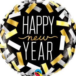 Pienet Foliopallot|Uusi Vuosi> Happy New Year konfetit foliopallo