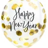 Uusi Vuosi>PartyDeco sp. z o.o. sp. k., ul. Kolumba 1, 70-035 Szczecin, www.partydeco.com Happy New Year konfetti-ilmapallo 27 cm 3 kpl/pss