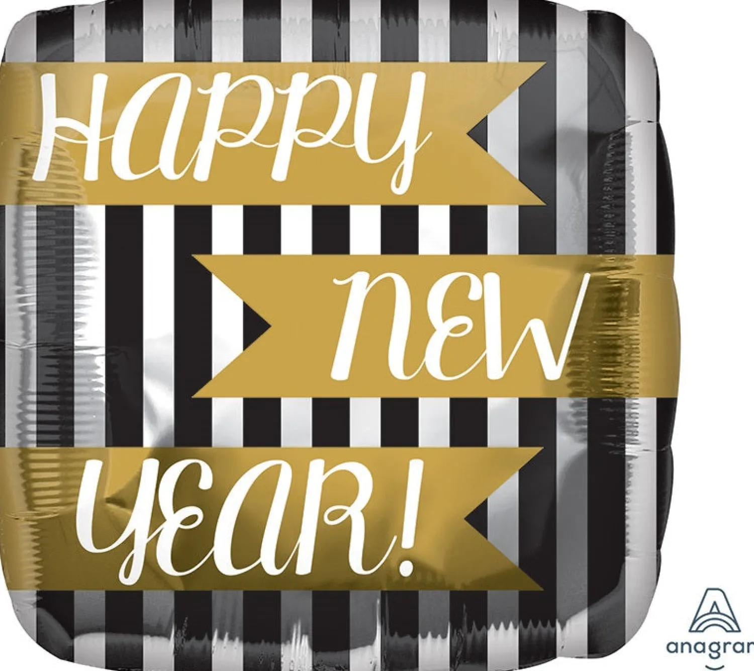 Pienet Foliopallot|Uusi Vuosi>Anagram International Inc, 7700 Anagram Drive, MN 55344-7307, USA, http://www.anagramballoons.com/ Happy New Year viirit foliopallo