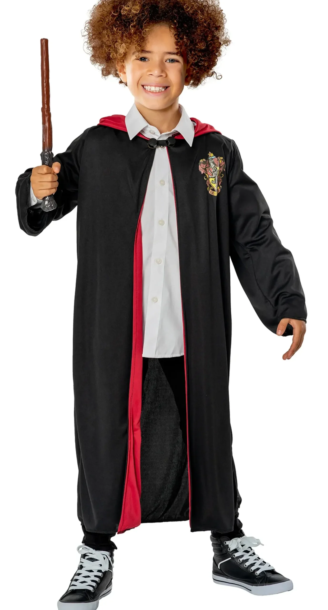 Pääsiäinen|Lasten Naamiaisasut>Rubies Netherlands b.v., Heldenseweg 25A, 6086 PD Neer, www.rubies.com Harry Potter asusetti; kaapu, lasit ja taikasauva