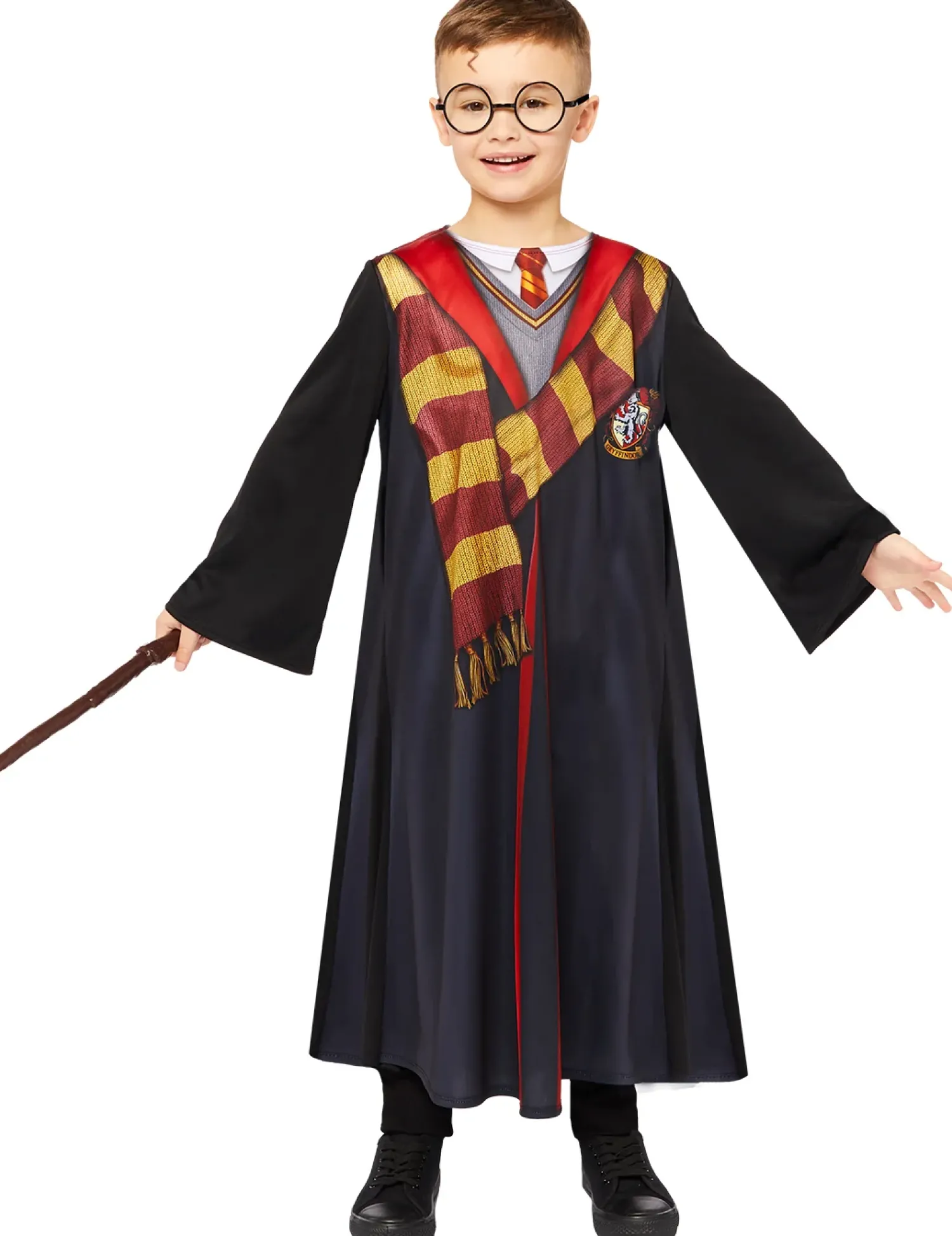 Pääsiäinen|Halloween>IV Beck / Amscan Europe GmbH, Dettinger Str. 148, 73230 Kirchheim/Teck, Germany, www.amscan-europe.com Harry Potter deluxe lasten naamiaisasu