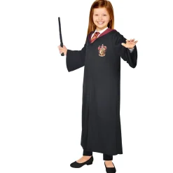 Pääsiäinen|Lasten Naamiaisasut>IV Beck / Amscan Europe GmbH, Dettinger Str. 148, 73230 Kirchheim/Teck, Germany, www.amscan-europe.com Harry Potter Hermione asu; kaapu ja taikasauva 116-128 cm