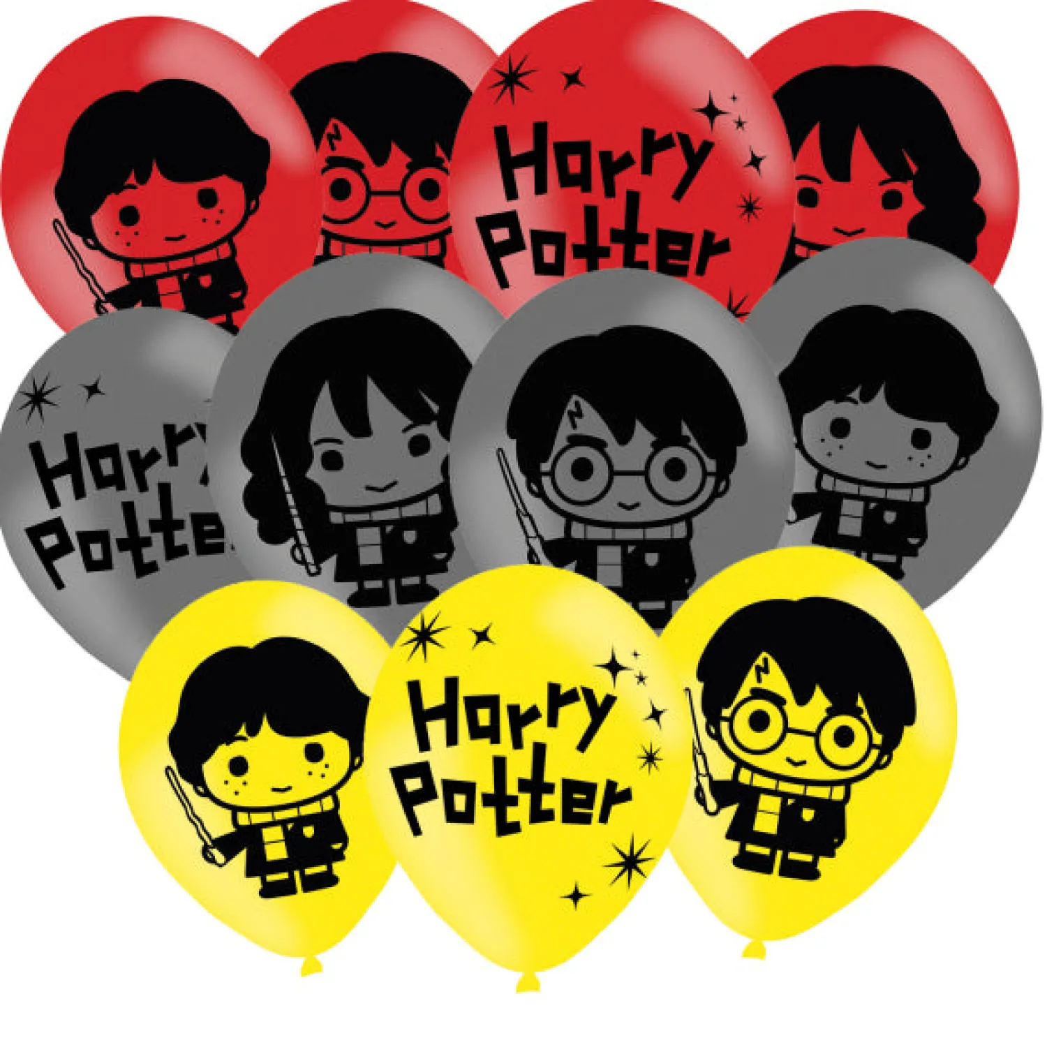 Painetut Ja Kuvioidut Ilmapallot>IV Beck / Amscan Europe GmbH, Dettinger Str. 148, 73230 Kirchheim/Teck, Germany, www.amscan-europe.com Harry Potter ilmapallo 28 cm 6 kpl/pss