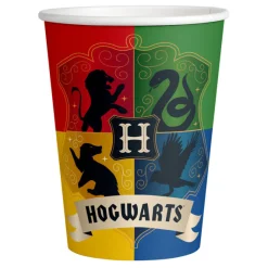 Harry Potter|Lasit Ja Mukit>IV Beck / Amscan Europe GmbH, Dettinger Str. 148, 73230 Kirchheim/Teck, Germany, www.amscan-europe.com Harry Potter pahvimuki 8 kpl/pkt