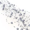 Lakkiaiset Ja Valmistujaiset|Lakkiaiset Ja Valmistujaiset>PartyDeco sp. z o.o. sp. k., ul. Kolumba 1, 70-035 Szczecin, www.partydeco.com Helmikoristenauha, hopea 1,3 m