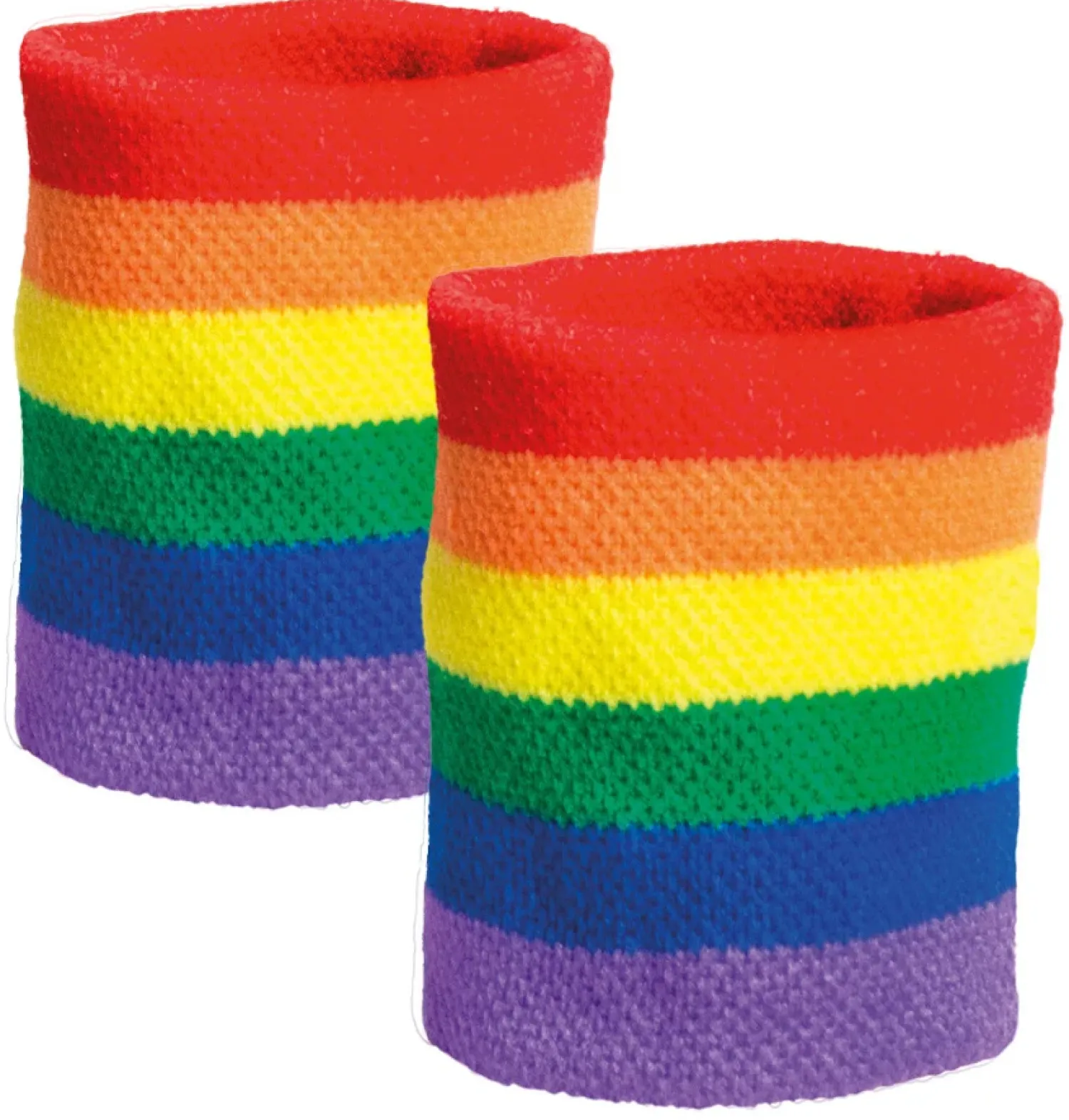 Muut Asusteet|Pride>Boland Party Partners, P. O. Box 518, AK ALPHEN A/D RIJN, https://boland.eu Hikinauhat sateenkaari ranteisiin ja otsalle