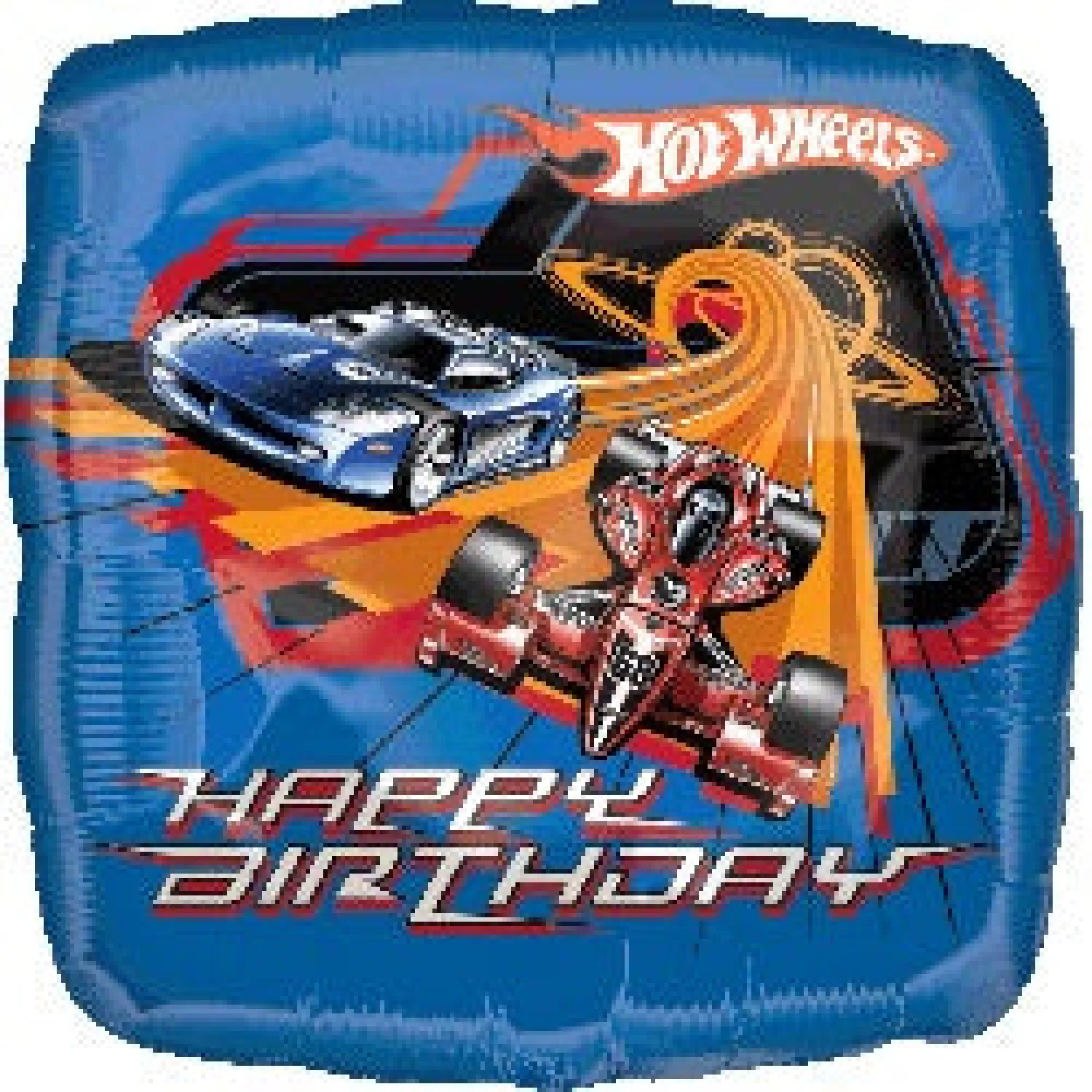 Pienet Foliopallot>Anagram International Inc, 7700 Anagram Drive, MN 55344-7307, USA, http://www.anagramballoons.com/ Hot Wheels synttärit foliopallo