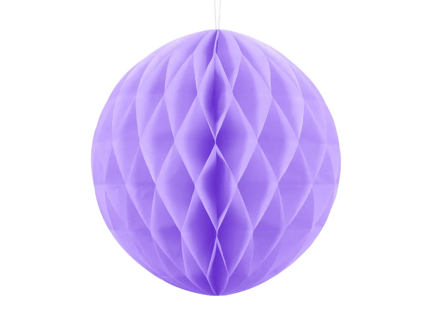 Muut Ripustettavat Koristeet>PartyDeco sp. z o.o. sp. k., ul. Kolumba 1, 70-035 Szczecin, www.partydeco.com Hunajakenno koriste, liila 30 cm