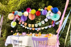 Muut Ripustettavat Koristeet>PartyDeco sp. z o.o. sp. k., ul. Kolumba 1, 70-035 Szczecin, www.partydeco.com Hunajakenno koriste, pistaasi 20 cm