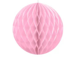 Muut Ripustettavat Koristeet>PartyDeco sp. z o.o. sp. k., ul. Kolumba 1, 70-035 Szczecin, www.partydeco.com Hunajakenno koriste, vaaleanpunainen 10 cm