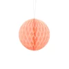 Muut Ripustettavat Koristeet>PartyDeco sp. z o.o. sp. k., ul. Kolumba 1, 70-035 Szczecin, www.partydeco.com Hunajakenno koriste, vaalea persikka 10 cm