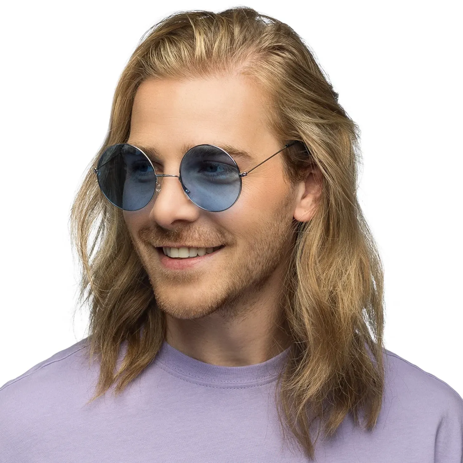 60-Luku - Hipit|Vappu>Boland Party Partners, P. O. Box 518, AK ALPHEN A/D RIJN, https://boland.eu Hupilasit hippi XL sininen