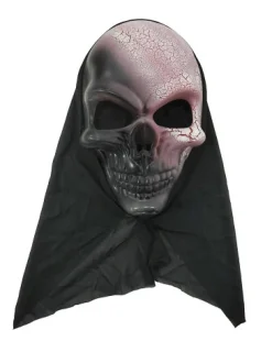 Naamarit Ja Silmikot|Halloween>Goodmark Europe NV, Industrielaan 15, 8520 Kuurne, www.goodmarkgroup.com Huppunaamari luuranko
