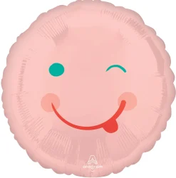 Pienet Foliopallot>Anagram International Inc, 7700 Anagram Drive, MN 55344-7307, USA, http://www.anagramballoons.com/ Hymynaama iloinen foliopallo
