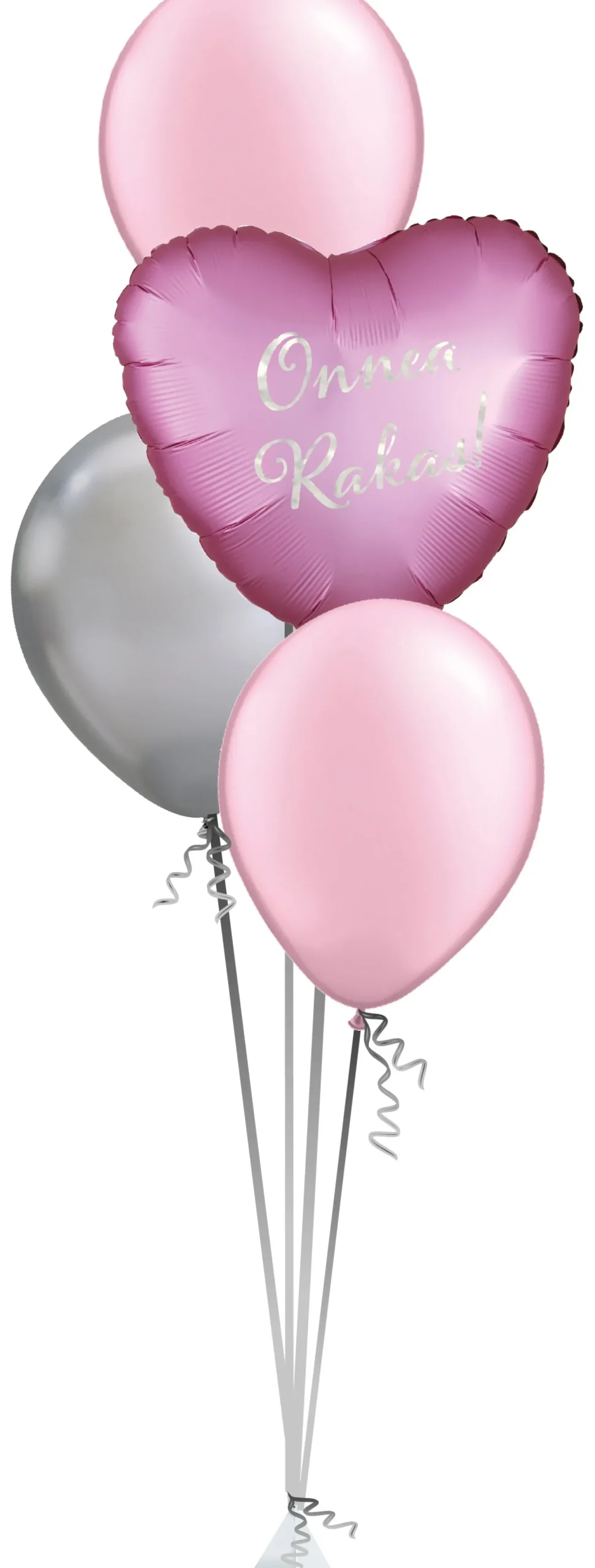 Asetelmat Noudettuna Myymälästä>Ilmapallokeskus Balloon Center Oy Part of Toyrock Group, Tiilipojanlenkki 9, 01720 VANTAA, www.ilmapallokeskus.fi Ilmapalloasetelma, KIMALLEKIRJOITUKSELLA, KESTI