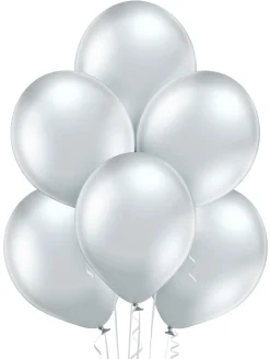 Yksiväriset Ilmapallot>Belbal sp.zo.o, ul.Skarszewska 1, 83 - 110 Tczew, www.belbal.com Ilmapallo 30 cm metallikromihopea 8 kpl/pss