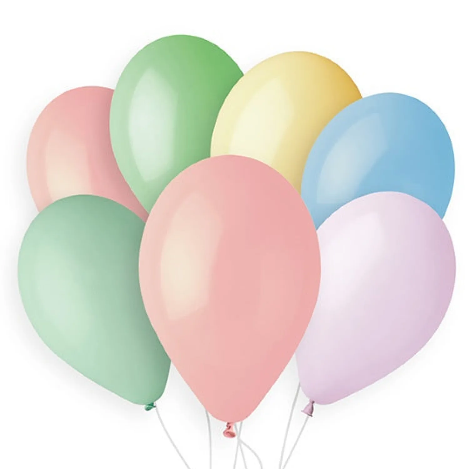 Yksiväriset Ilmapallot>Ilmapallokeskus Balloon Center Oy Part of Toyrock Group, Tiilipojanlenkki 9, 01720 VANTAA, www.ilmapallokeskus.fi Ilmapallo 26 cm pastellivärisekoitus 10 kpl/pss