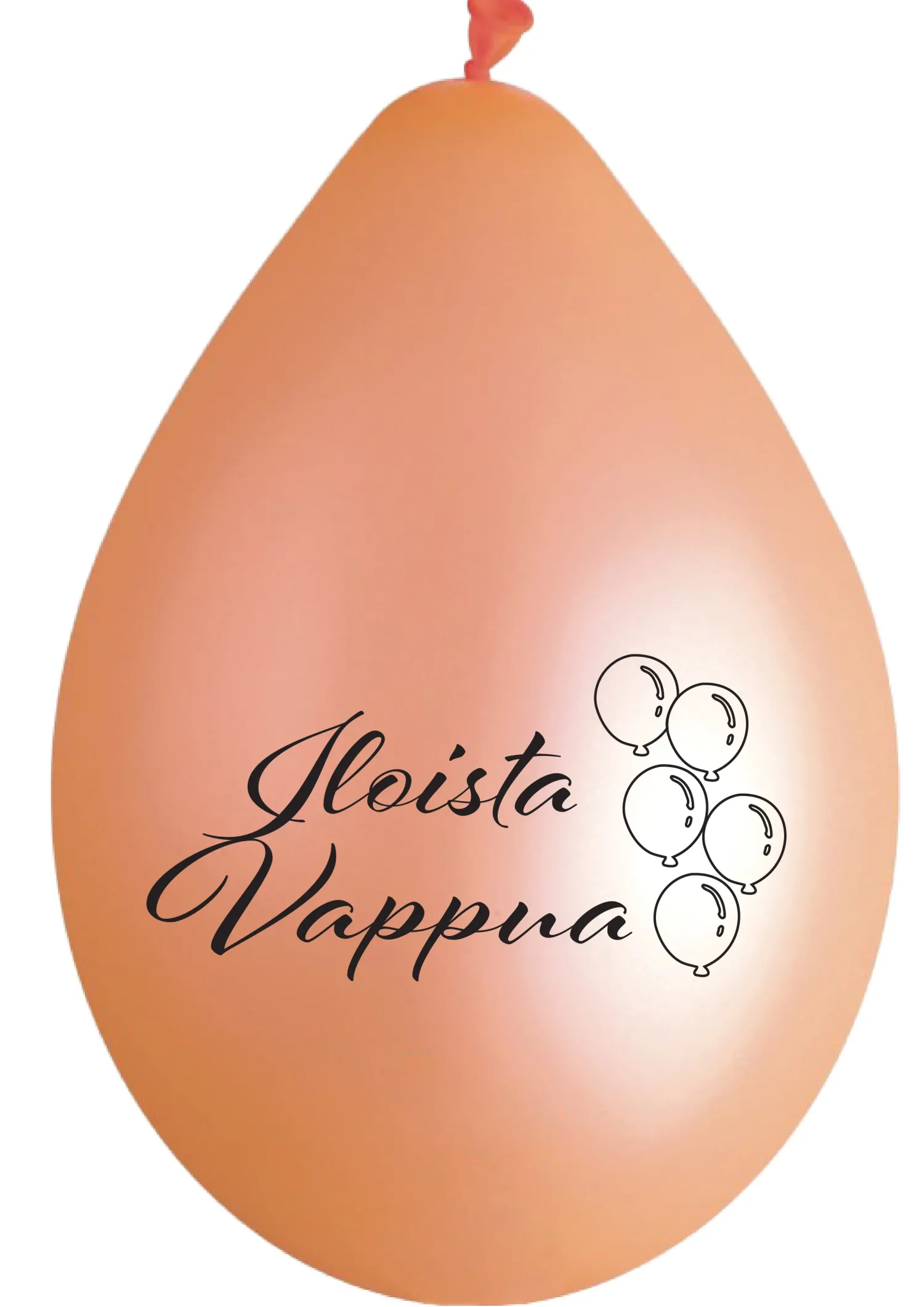 Vappu>Ilmapallokeskus Balloon Center Oy Part of Toyrock Group, Tiilipojanlenkki 9, 01720 VANTAA, www.ilmapallokeskus.fi Iloista vappua ilmapallo neon 30 cm 5 kpl/pss