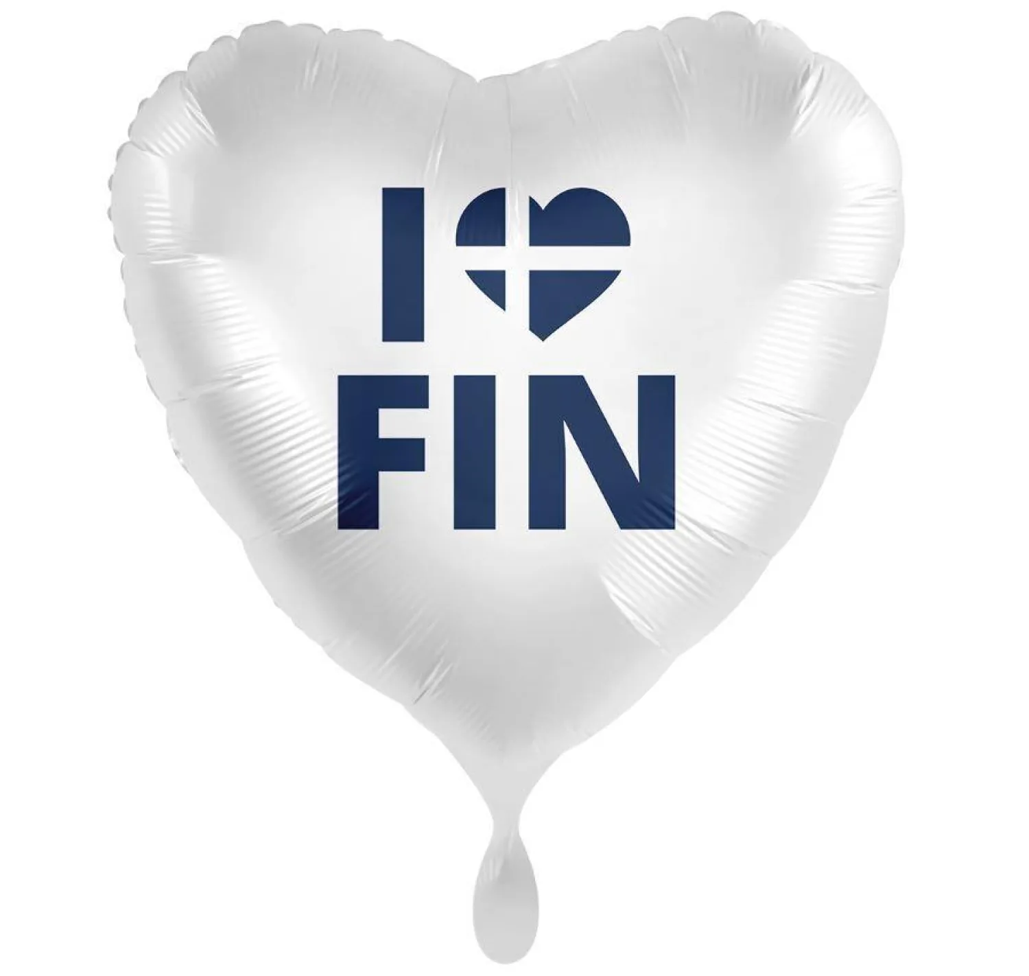Pienet Foliopallot|Suomi>Premioloon I love Fin foliopallo