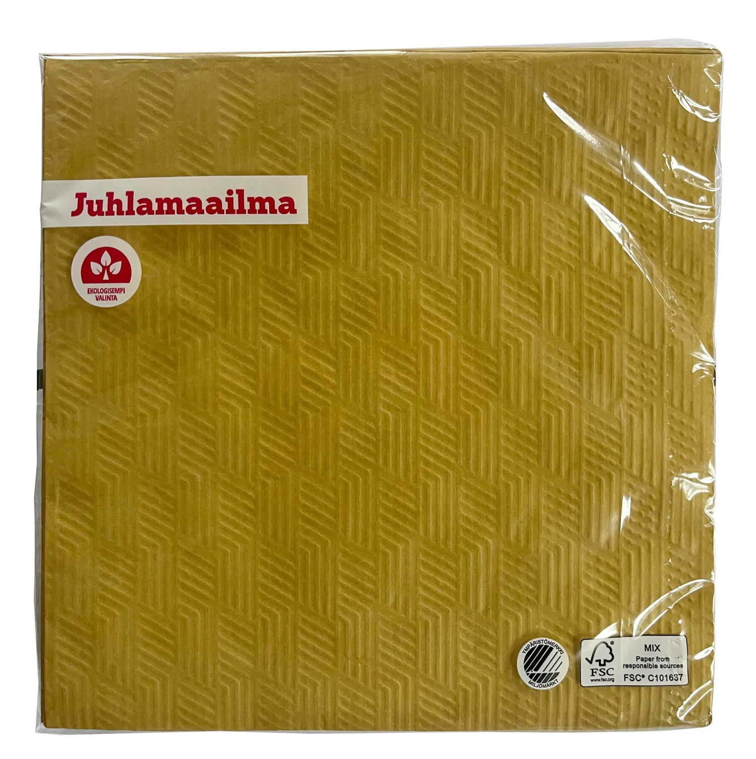 Värikattaus|Lautasliinat>Ilmapallokeskus Balloon Center Oy Part of Toyrock Group, Tiilipojanlenkki 9, 01720 VANTAA, www.ilmapallokeskus.fi Inspiration suuri lautasliina kulta 40 x 40 cm 20 kpl/pkt