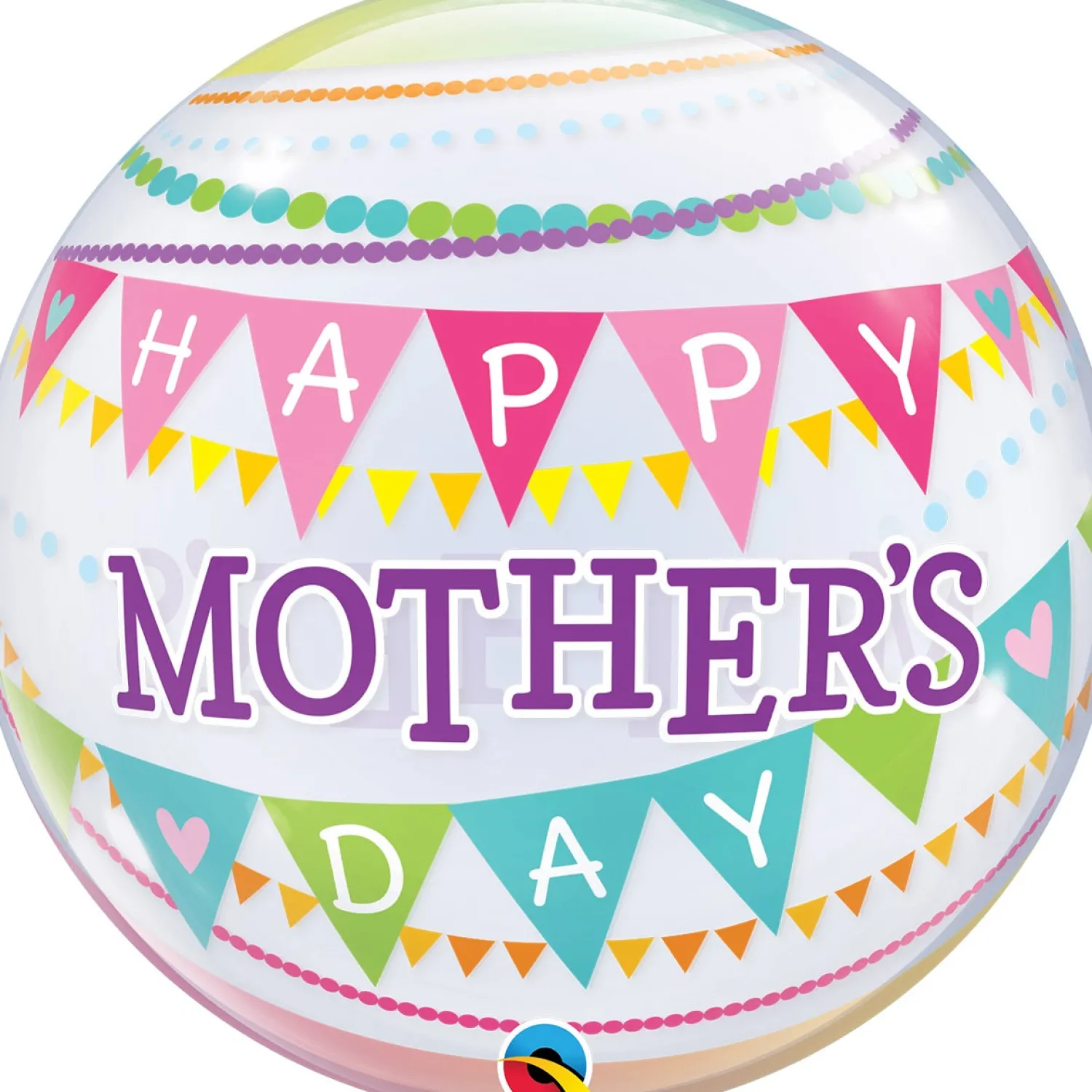Äitienpäivä|Äitienpäivä> Äitienpäivä Happy Mother´s Day läpikuultava kuplailmapallo