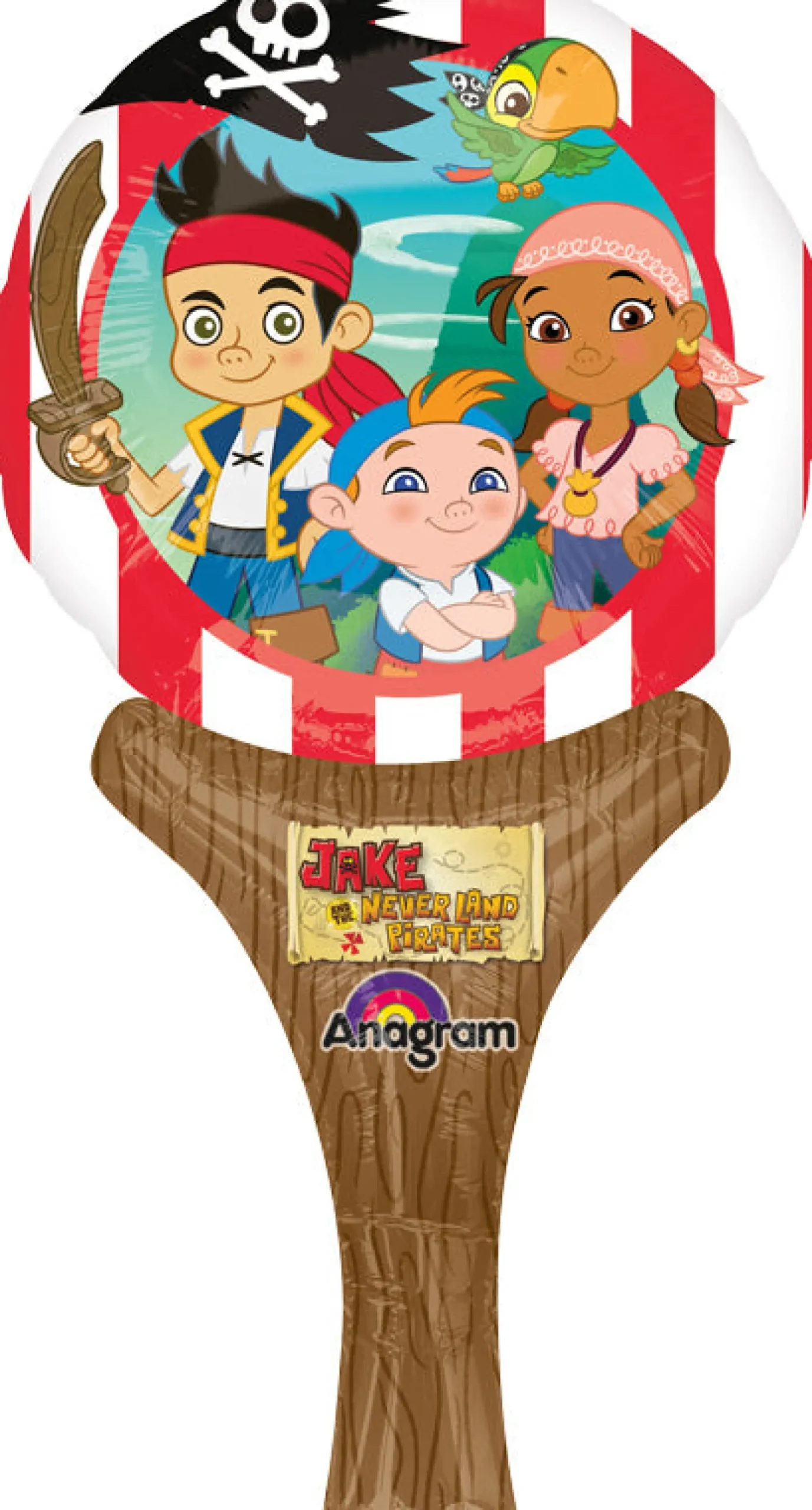 Erikoisilmapallot>Anagram International Inc, 7700 Anagram Drive, MN 55344-7307, USA, http://www.anagramballoons.com/ Jake ja Neverlands puhallettava foliopallo 1 kpl/pkt