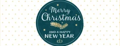 Joulu|Muut Juhlatarvikkeet>Artebene Gmbh Joulukortti 21 x 8 cm - Merry Christmas