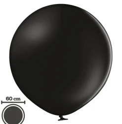 Jätti-Ilmapallot>Belbal sp.zo.o, ul.Skarszewska 1, 83 - 110 Tczew, www.belbal.com Jätti-ilmapallo 60 cm musta
