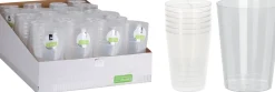 Värikattaus|Lasit Ja Mukit>Koopman International B.V., Distelweg 88, 1031 HH AMSTERDAM, www.koopmanint.com Juomalasi kirkas konepestävä 280 ml 6 kpl/pkt