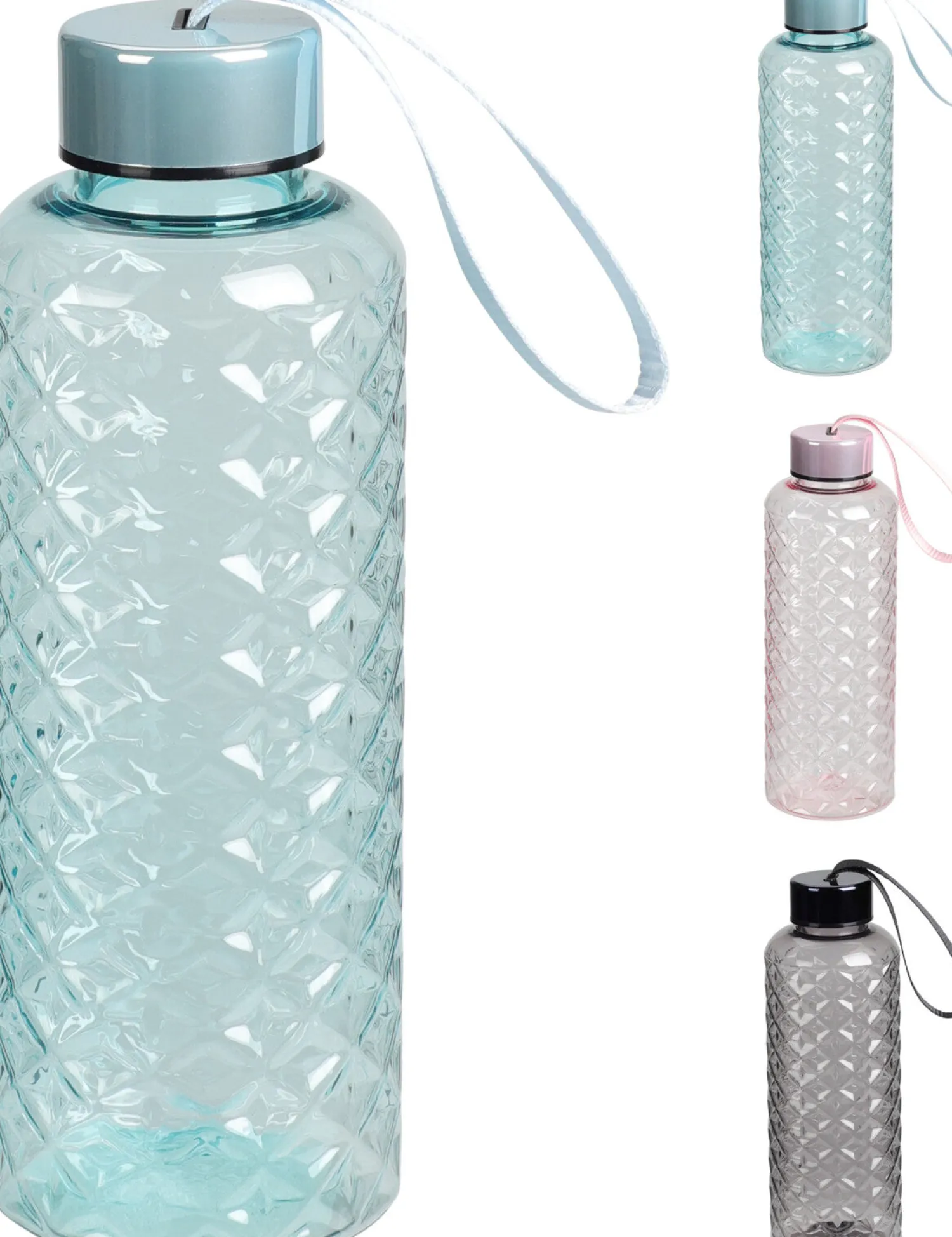 Lasit Ja Mukit>Koopman International B.V., Distelweg 88, 1031 HH AMSTERDAM, www.koopmanint.com Juomapullo kristalli 500 ml, lajitelmatuote