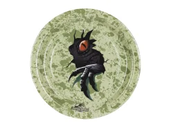 Lautaset|Dinosaurukset>PartyDeco sp. z o.o. sp. k., ul. Kolumba 1, 70-035 Szczecin, www.partydeco.com Jurassic World pieni pahvilautanen 18 cm 6 kpl/pkt