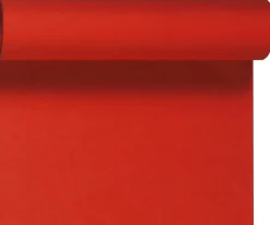 Häät|Häät>Duni AB/c/o Duni Oy, Äyritie 8 A, 01510 VANTAA, www.duni.com Kaitaliina punainen 480 x 40 cm