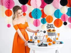 Syntymäpäivät|Syntymäpäivät>PartyDeco sp. z o.o. sp. k., ul. Kolumba 1, 70-035 Szczecin, www.partydeco.com Kakunkoriste Happy Birthday musta